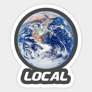Earth Local Sticker